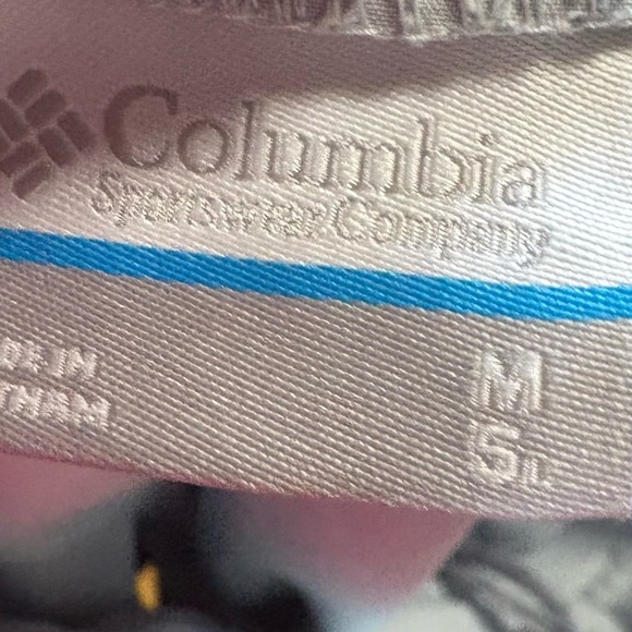 Columbia PFG Shorts Women Light Blue Fishing Quick Dry Activewear Sporty Medium - Picture 6 of 6